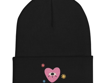 Gorro com punho de coração