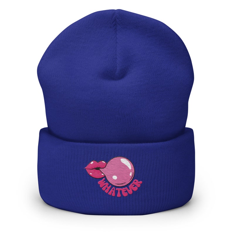 Pink bubblegum - Cuffed Beanie