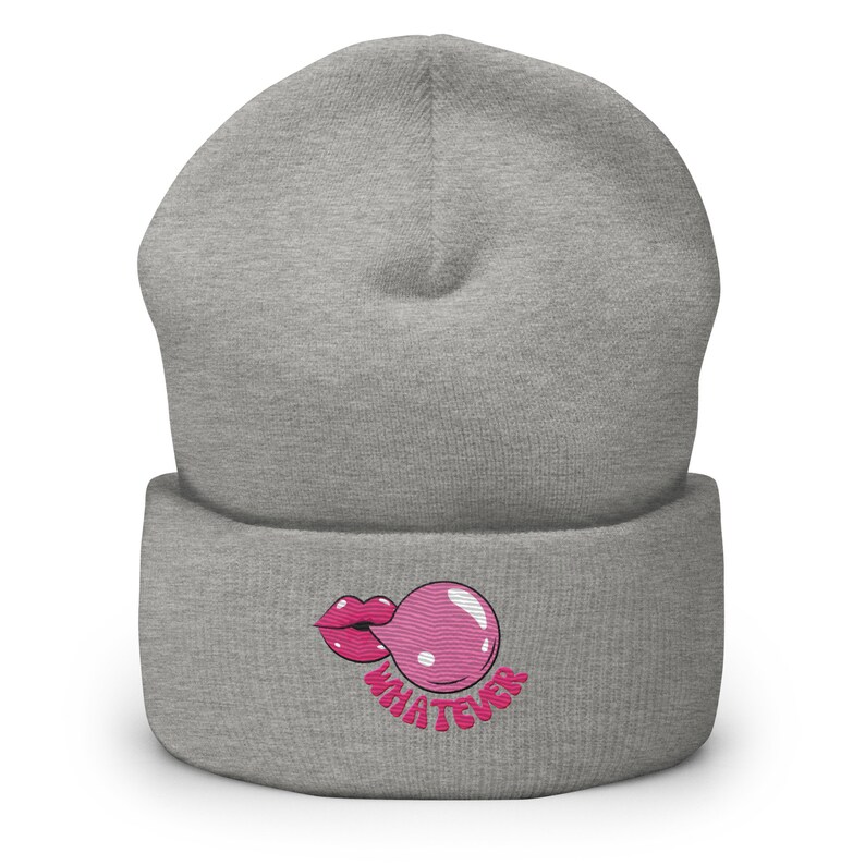 Pink bubblegum - Cuffed Beanie