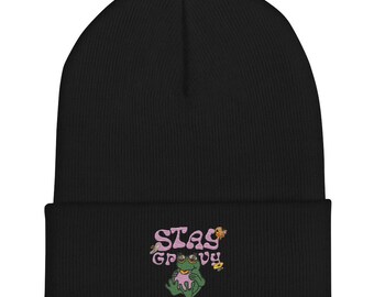 Gorro com punho Stay Groovy