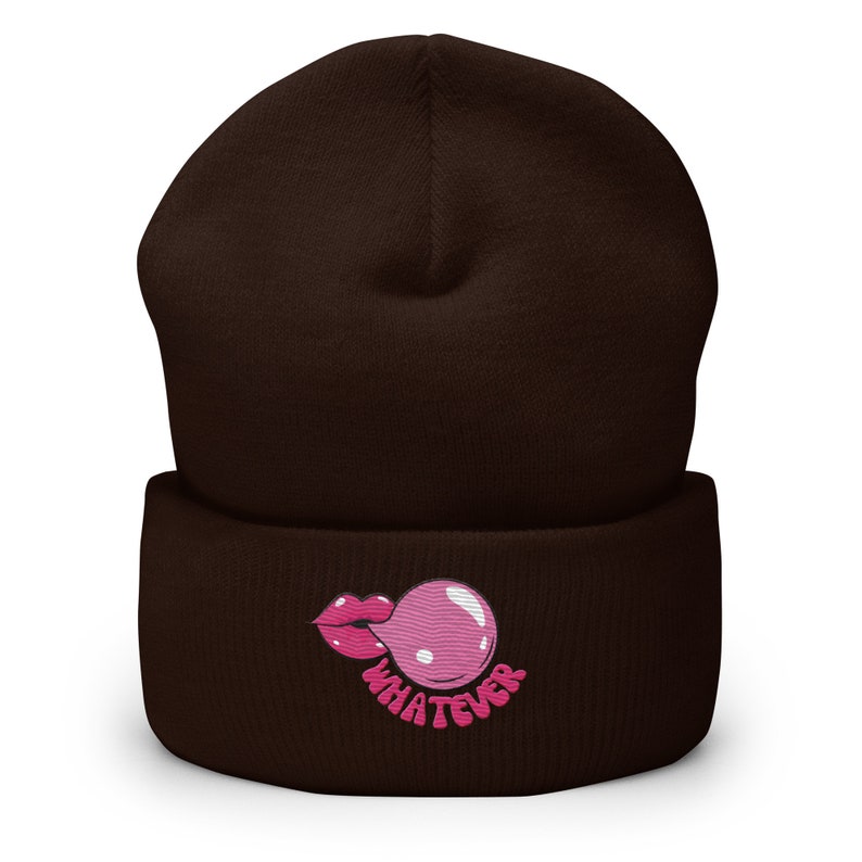 Pink bubblegum - Cuffed Beanie