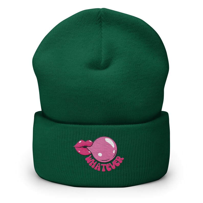 Pink bubblegum - Cuffed Beanie
