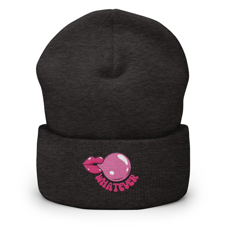 Pink bubblegum - Cuffed Beanie