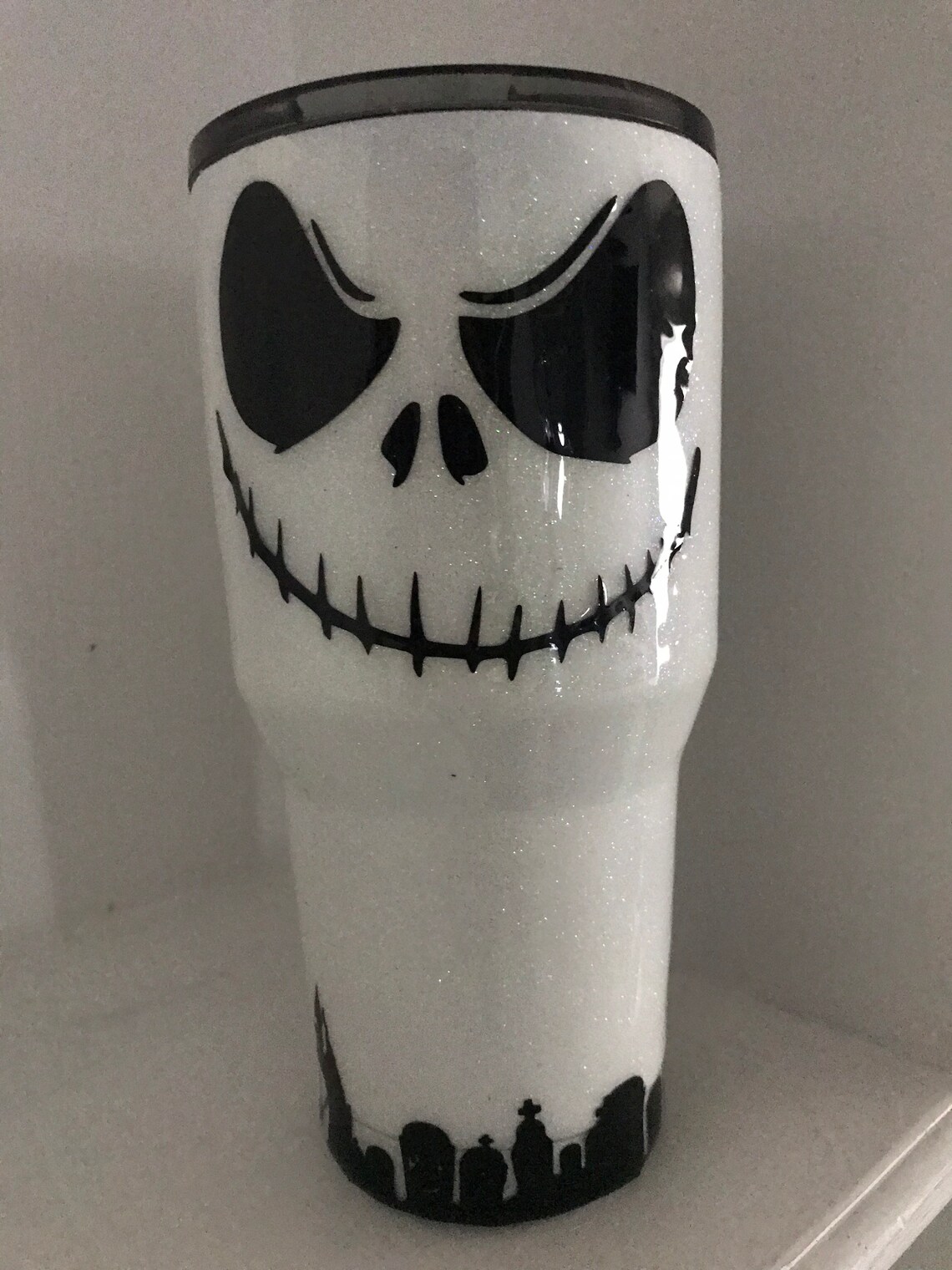 Nightmare before Christmas tumbler Etsy