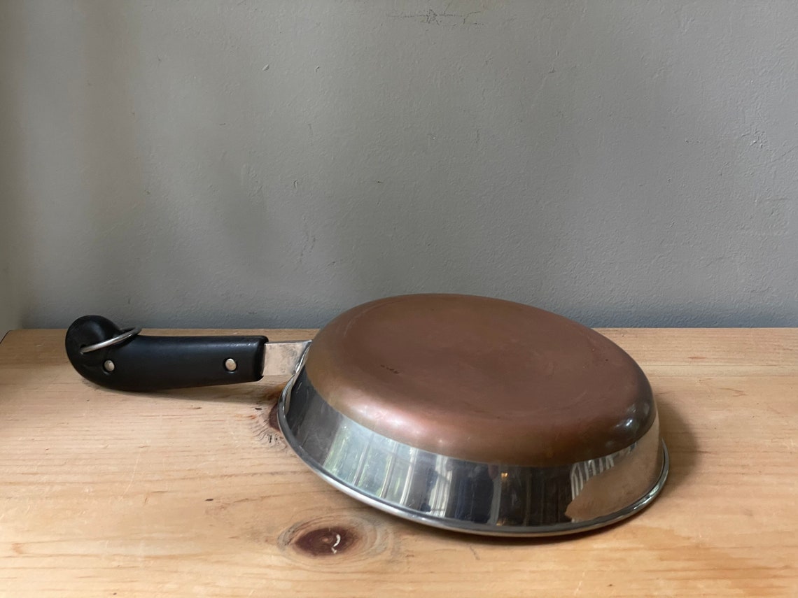 Revere Ware Pre 1968 Copper Bottom Set of 2 Pans/Paul Revere Etsy