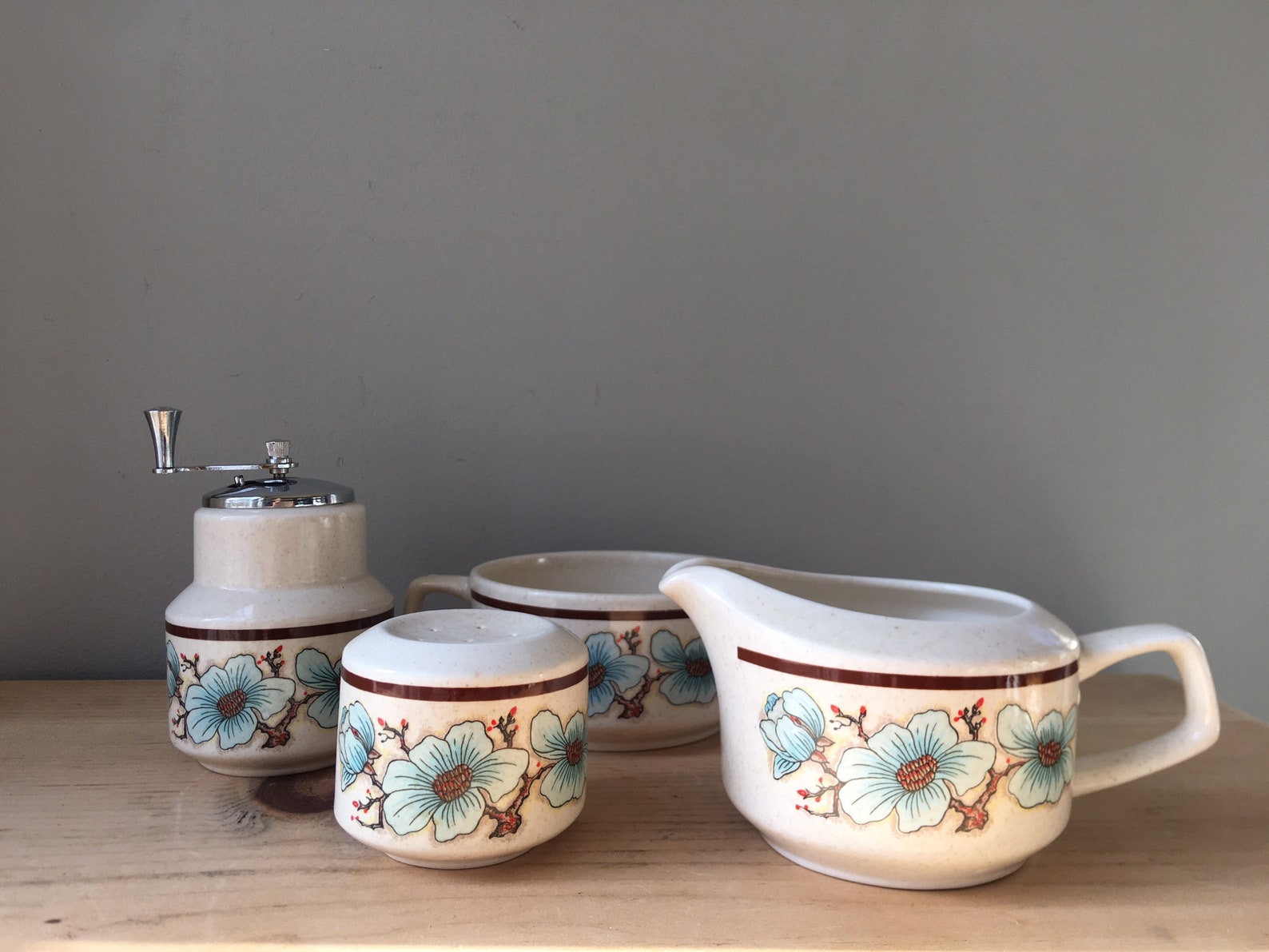 Lenox Temper Ware Vintage Set of Salt Shaker Pepper Grinder Etsy