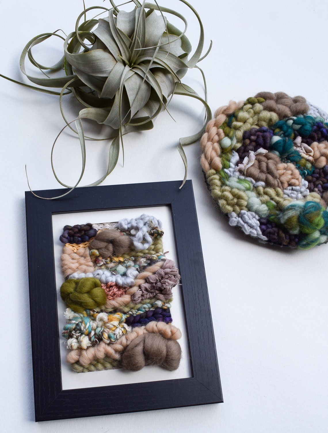 Ampelos Framed Weaving // Grape Vine Weaving // Nursery Etsy