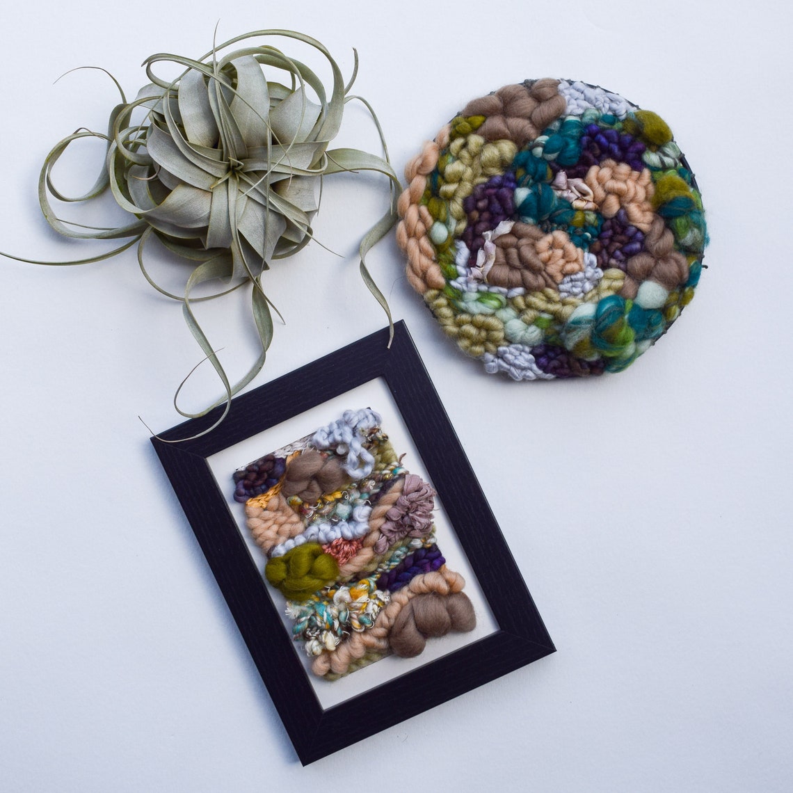 Ampelos Framed Weaving // Grape Vine Weaving // Nursery Etsy