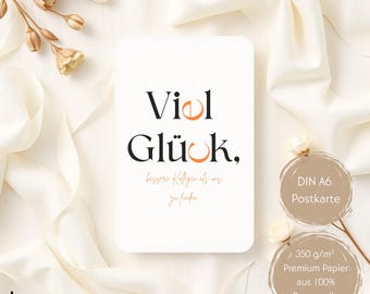Lustige Abschiedskarte – „Viel Glück, besser als uns zu finden” – Jobwechsel Karte für Kollegen & Kolleginnen – Karta pożegnalna