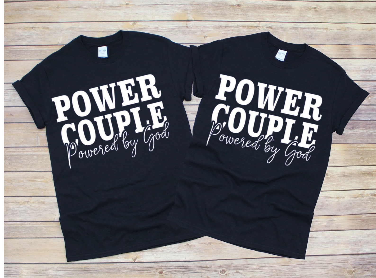Power Couple T shirts Power Couple Matching T shirts Etsy