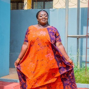 Ghanaian Batik Dress