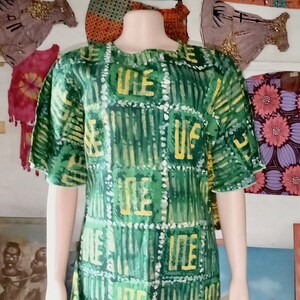 Ghanaian Batik Dress