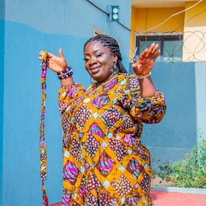 Ghanaian Batik Dress
