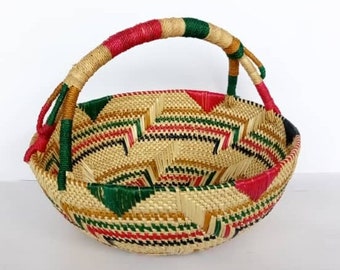 Colorful Handmade Basket
