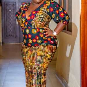 Ghanaian Batik Dress