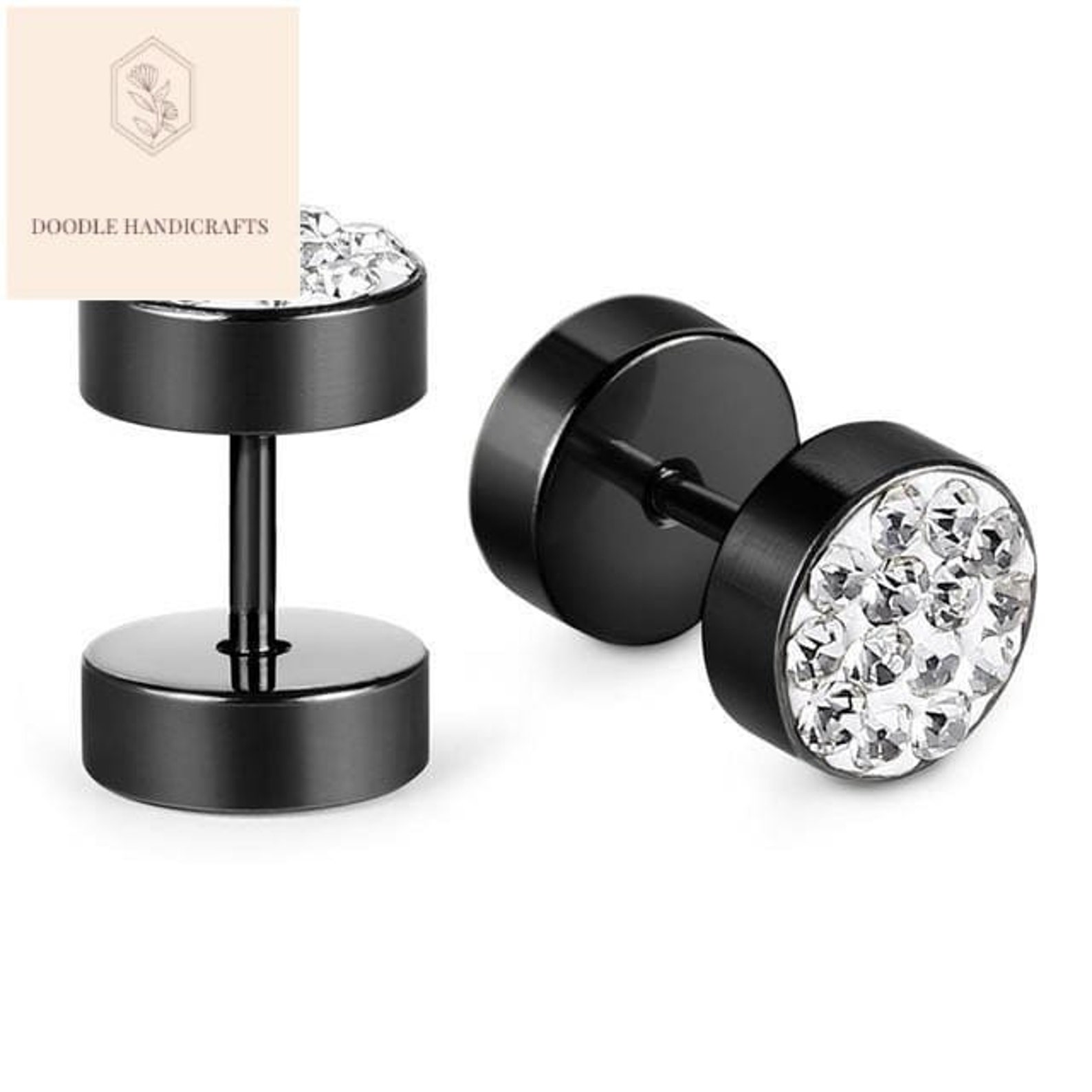 925 Sterling Silber Ohrstecker für Männer Etsy