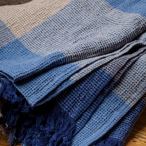 Linen blanket, Gift for women, Christmas gift image 2
