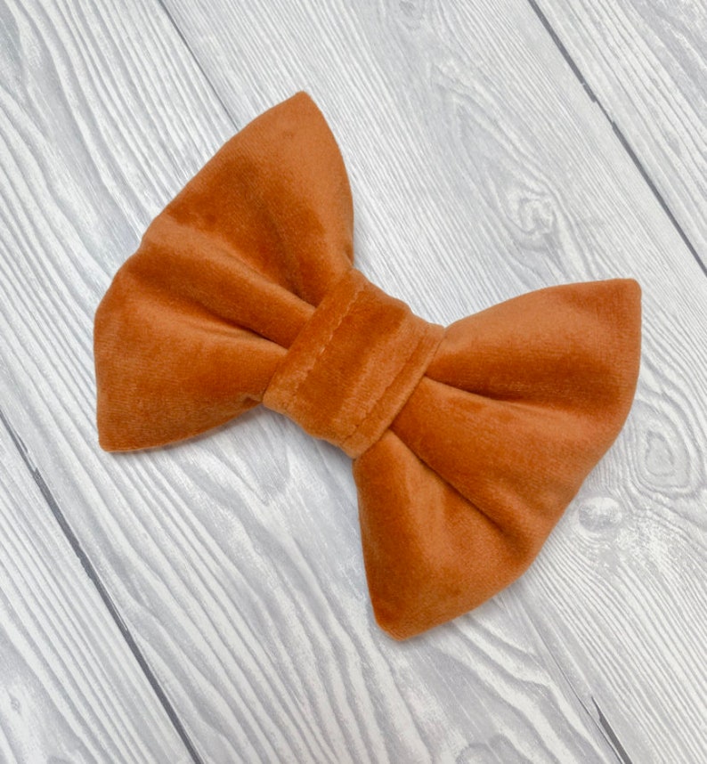 OTHER COLOURS AVAILABLE Luxe Black Velvet Dog Bow Tie Plush Etsy UK