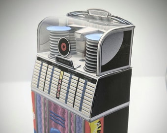 Vintage Replica Mini Jukebox 1946 Design AM/FM Classic