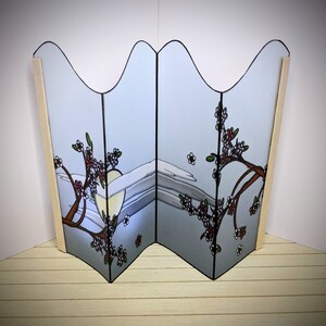 1:12 scale, miniature screen, dollhouse decor, printable mini, download, modern miniature, dollhouse kit, miniature furniture, screen kit