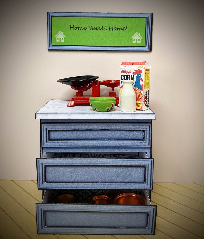 One inch scale cricut miniature kit dollhouse furniture Etsy