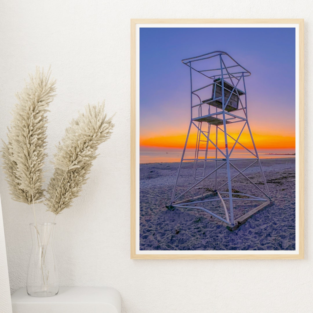 Bright Wall Art Colorful Beach Outdoor Wall Art Beach Life Etsy