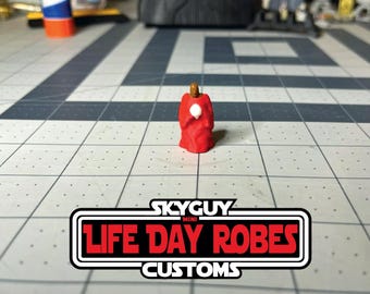 Life Day Robes | Mini Action Figure Accessory | Star Wars Inspired Collectible | Custom Star Wars Toy | Inspired by Micro Galaxy Squadron