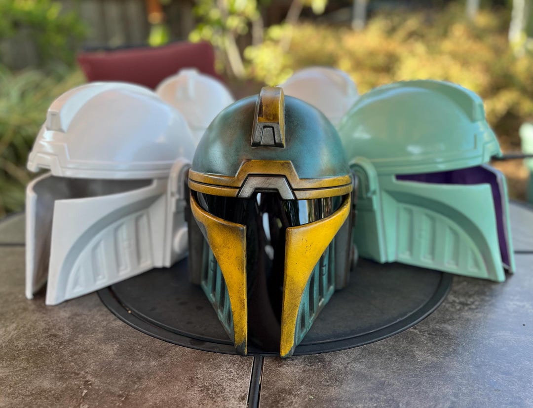 Aran Tal Resin Cast Helmet | Custom Painted Mandalorian Helmet | Star ...