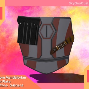 Mandalorian Chest Plate 3D Print File
