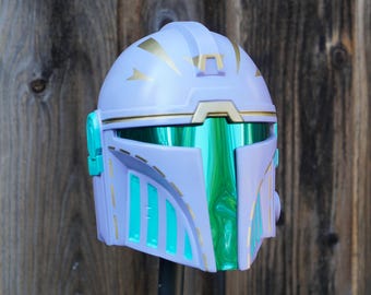 Royal Aran Tal Mandalorian Helmet | Resin Cast Custom Cosplay Helmet