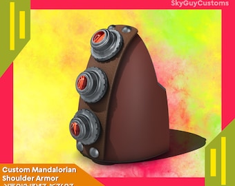 Mandalorian Schulterschutz 3D Druckdatei