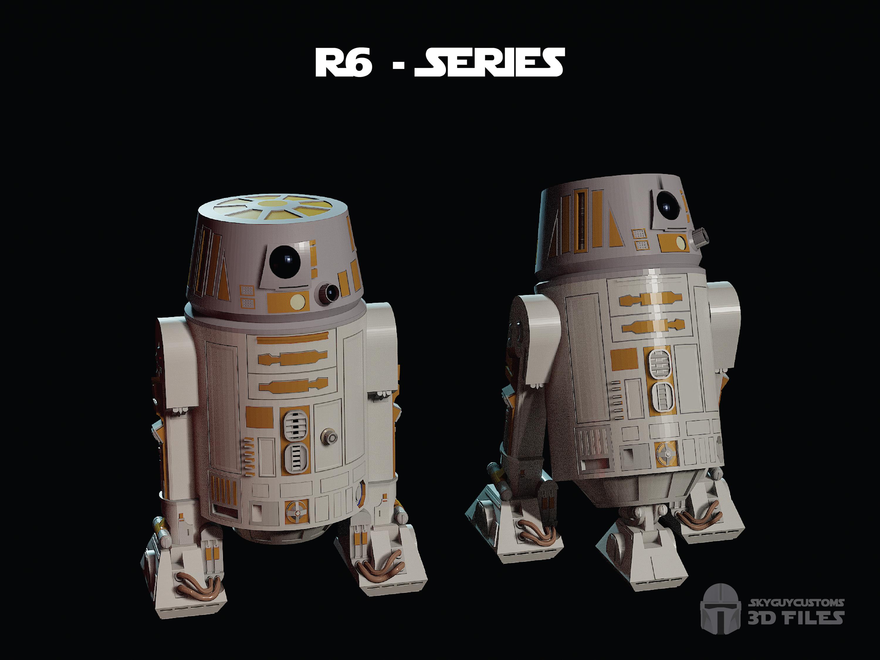 Mini Astromech Variety Pack | 3D Print File | Star Wars Droid