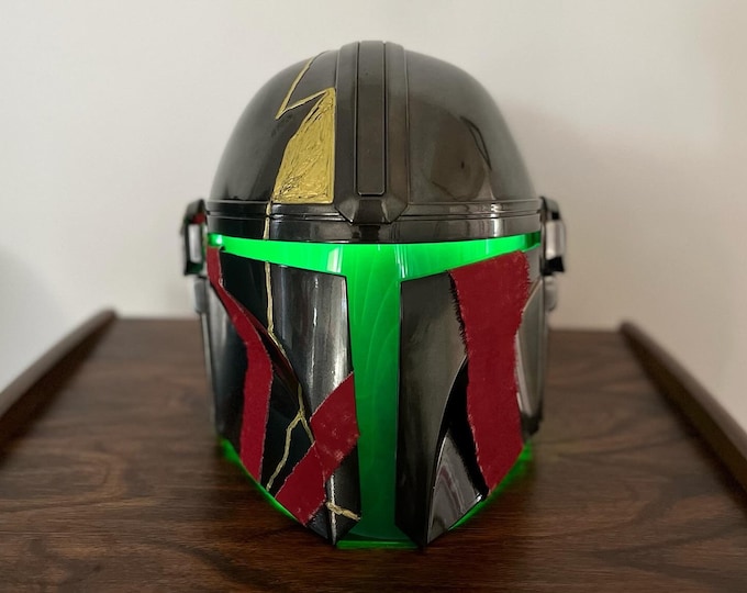Custom Mandalorian Night Trooper Helmet Star Wars Inspired Cosplay