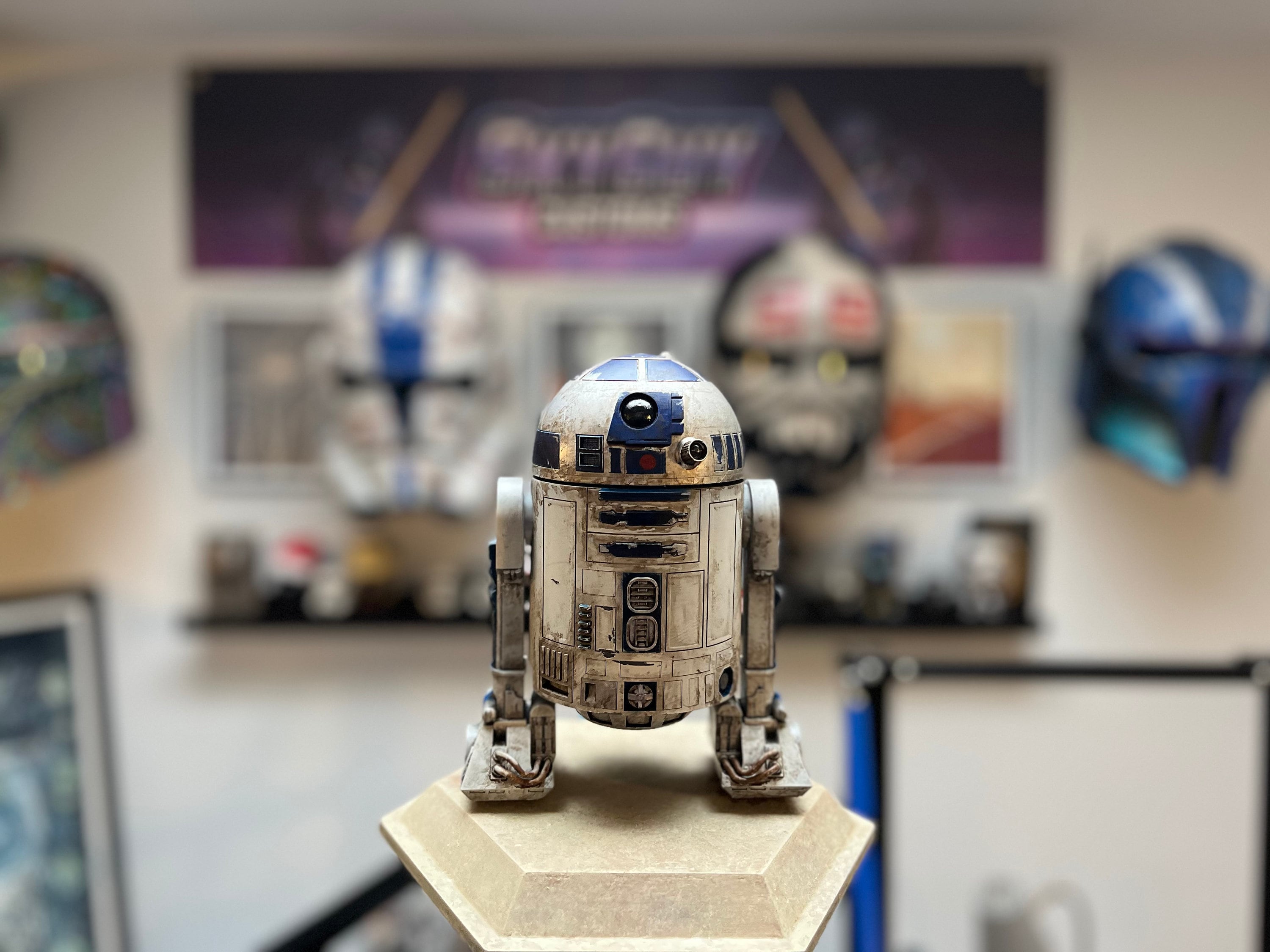 Custom Painted Astromech Droid | Star Wars Inspired Figurine