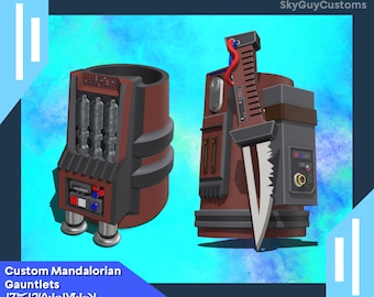 Mandalorian Gauntlets 3D Print File