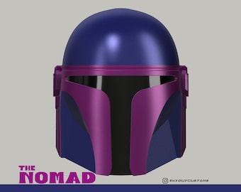 The Nomad | Custom Mandalorian Helmet | 3D Printable STL File