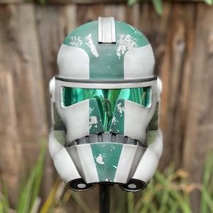 Commander Gree Clone Trooper Helmet | Custom Clone Trooper Helmet | Resin Cast Helmet