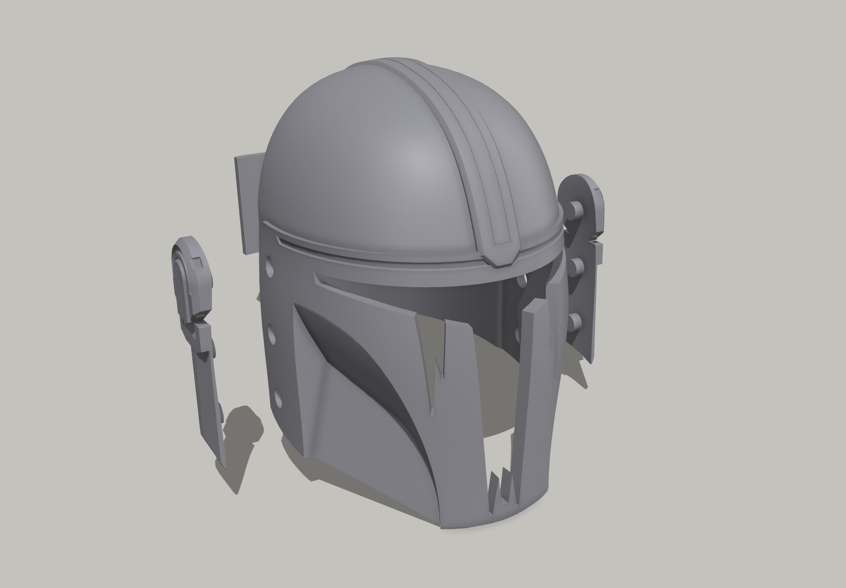 The Exile | Custom Mandalorian Helmet | 3D Printable STL File - Etsy
