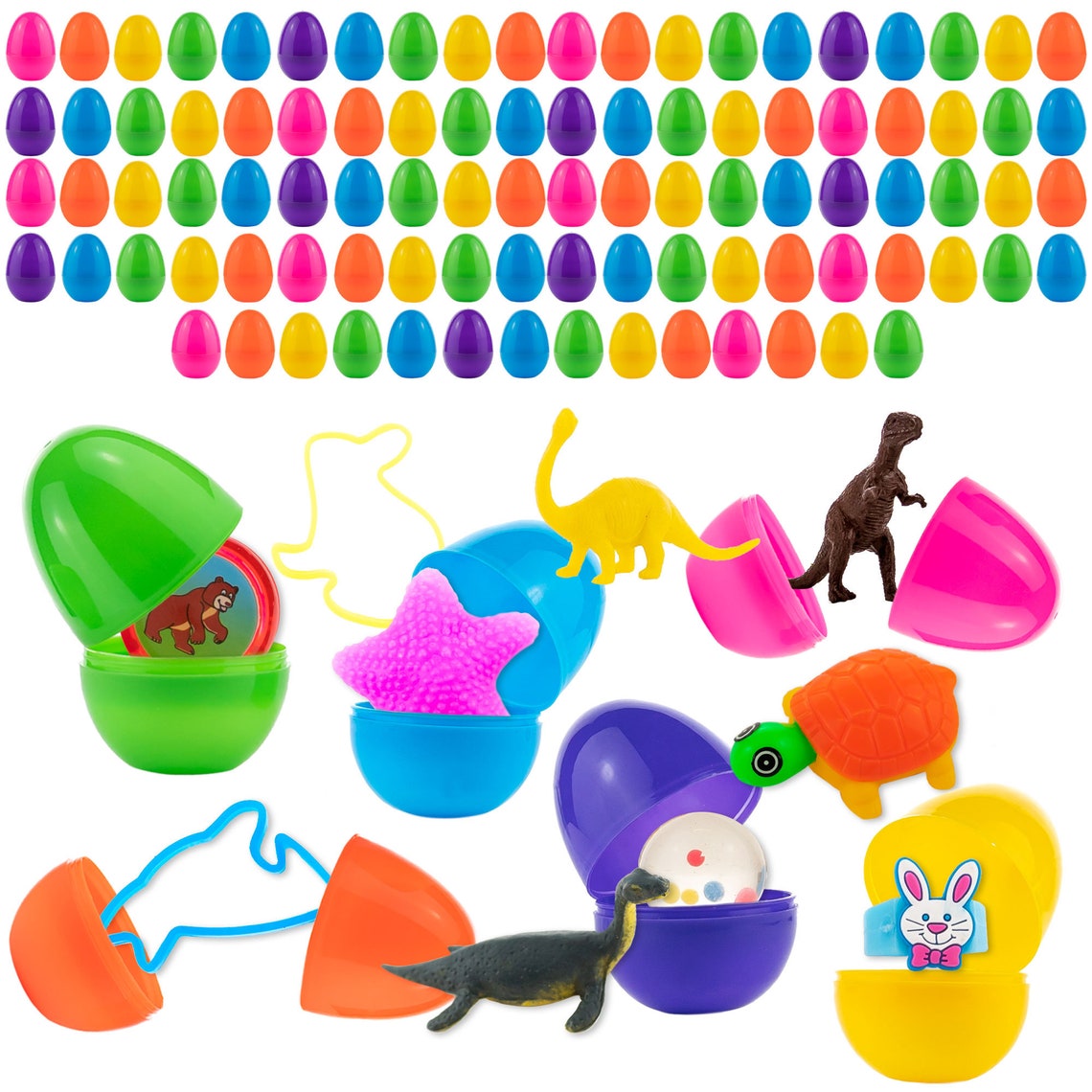 100pcs Toy Prefilled Easter Eggs F297 Etsy
