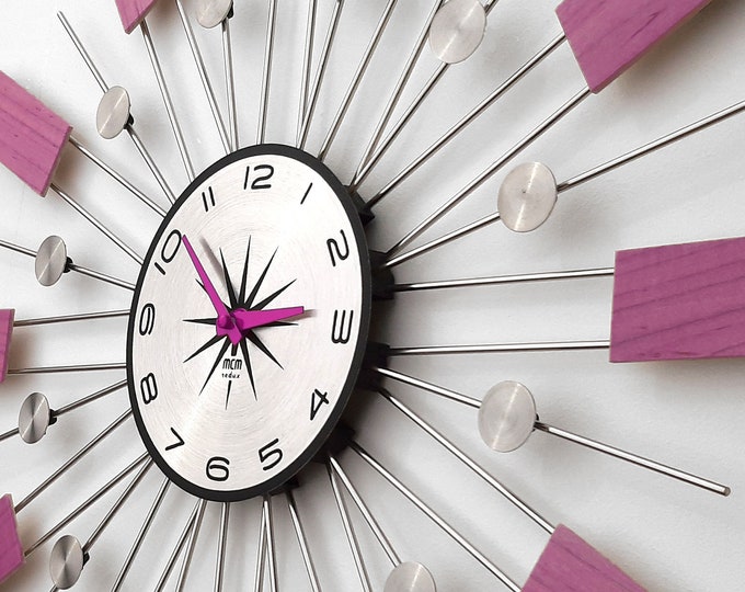 Vintage Mid Century 60er Jahre Coral Kaminsims Alarm Uhr | Etsy