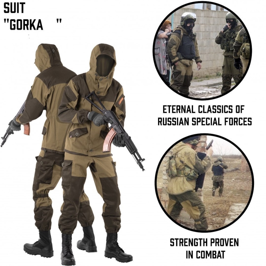 GORKA Suit of the Soviet / Russian Army Spetsnaz Tactical - Etsy Finland