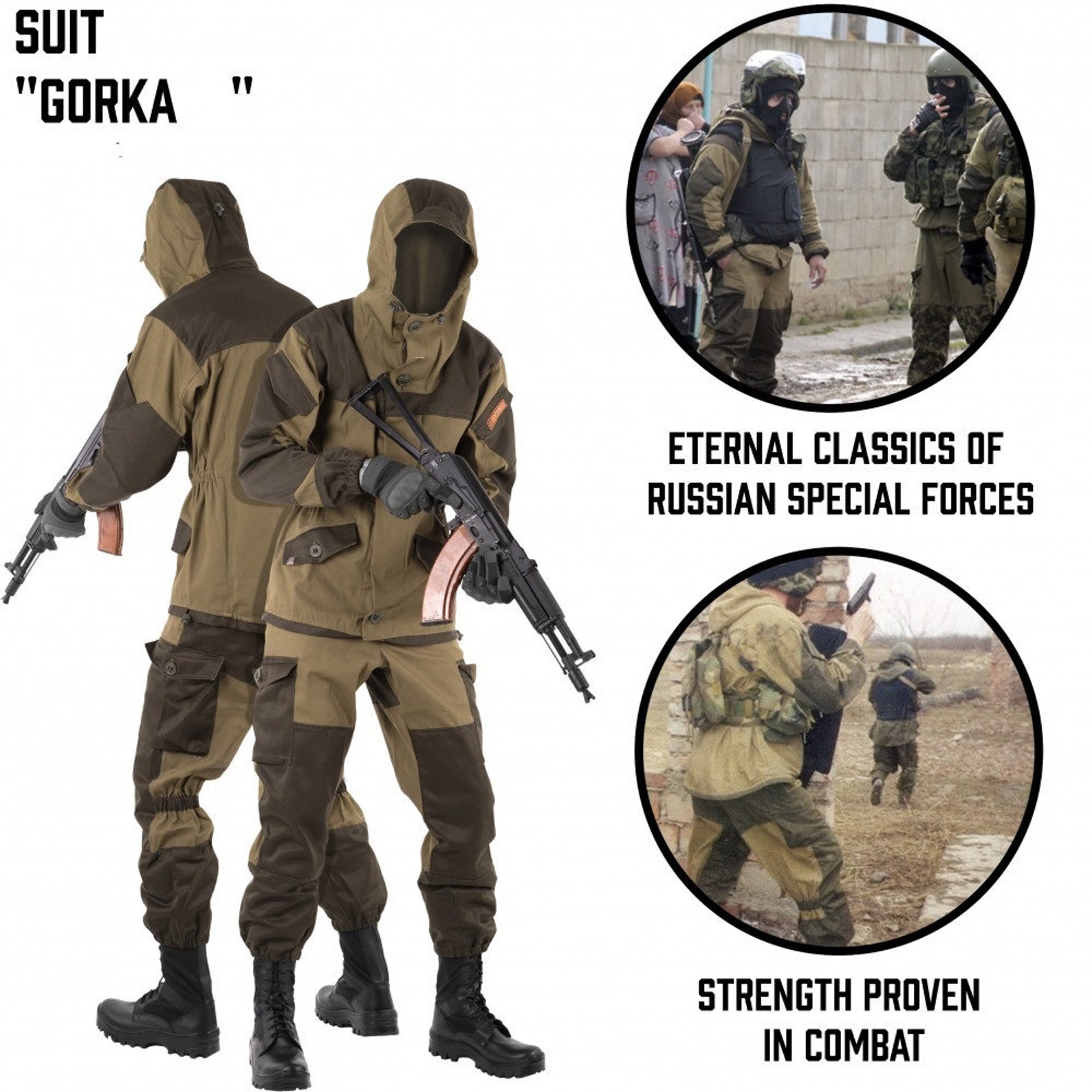 GORKA Suit of the Soviet / Russian Army Spetsnaz Tactical - Etsy