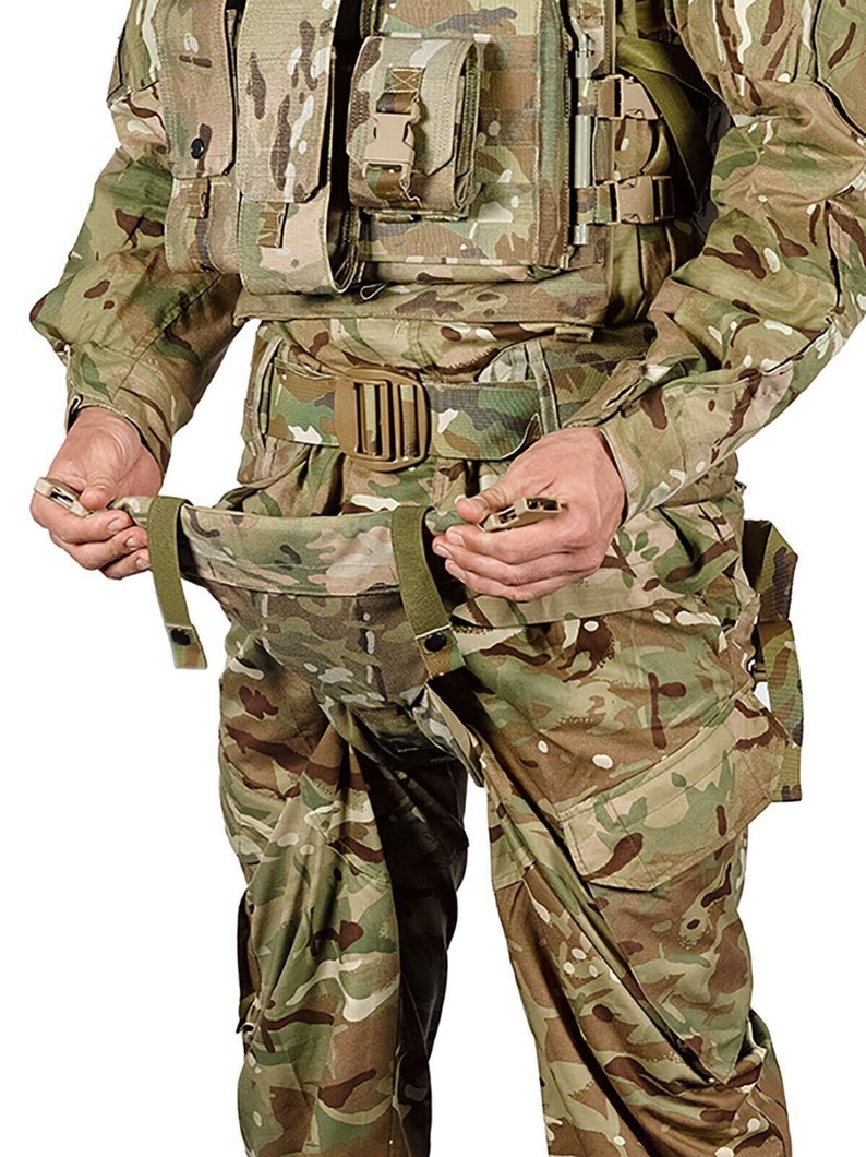 British Army Pelvis Groin Protector Without Kevlar Inserts Etsy