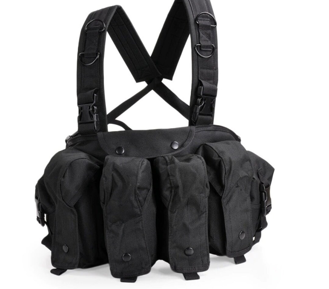 Russia/soviet Combat Vest Chest Rig jhuk Escape Etsy