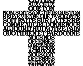 Unser Vaterkreuz auf Französisch