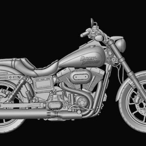 HD Low Rider - CNC File for carving, 3D STL