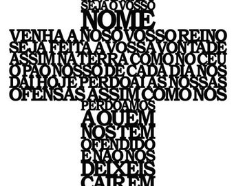 Vater unser Kreuz in portugiesischer Sprache