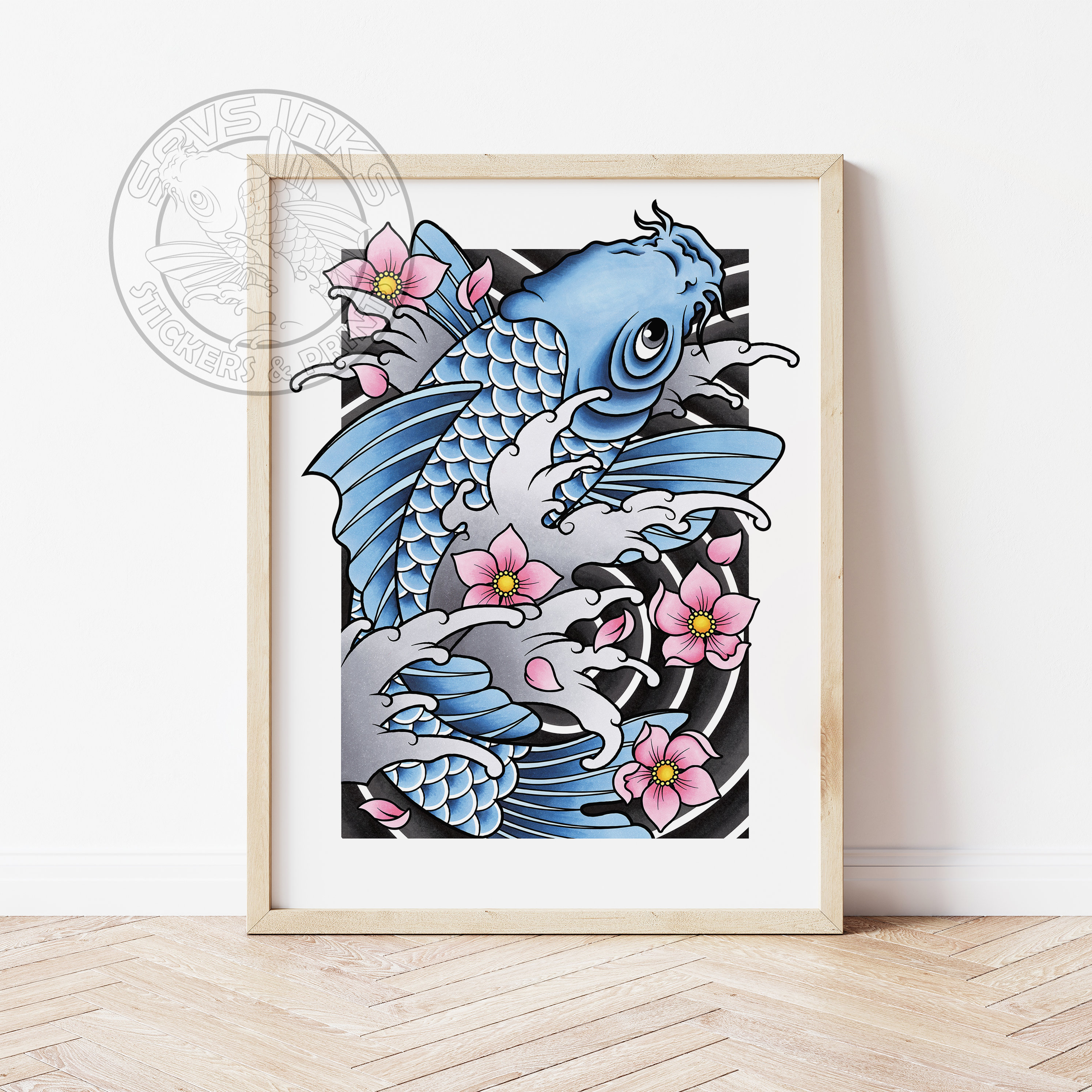 TATTOOSORG  Koi Fish  Cherry Blossom Tattoo Submit Your