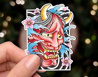 手描き 能面 妖怪風　袋帯 一点物 和装 個性派　般若 般若能面、櫻宣紙毛筆手繪。 #tattoo #ghostinktaiwan #taiwantattoo