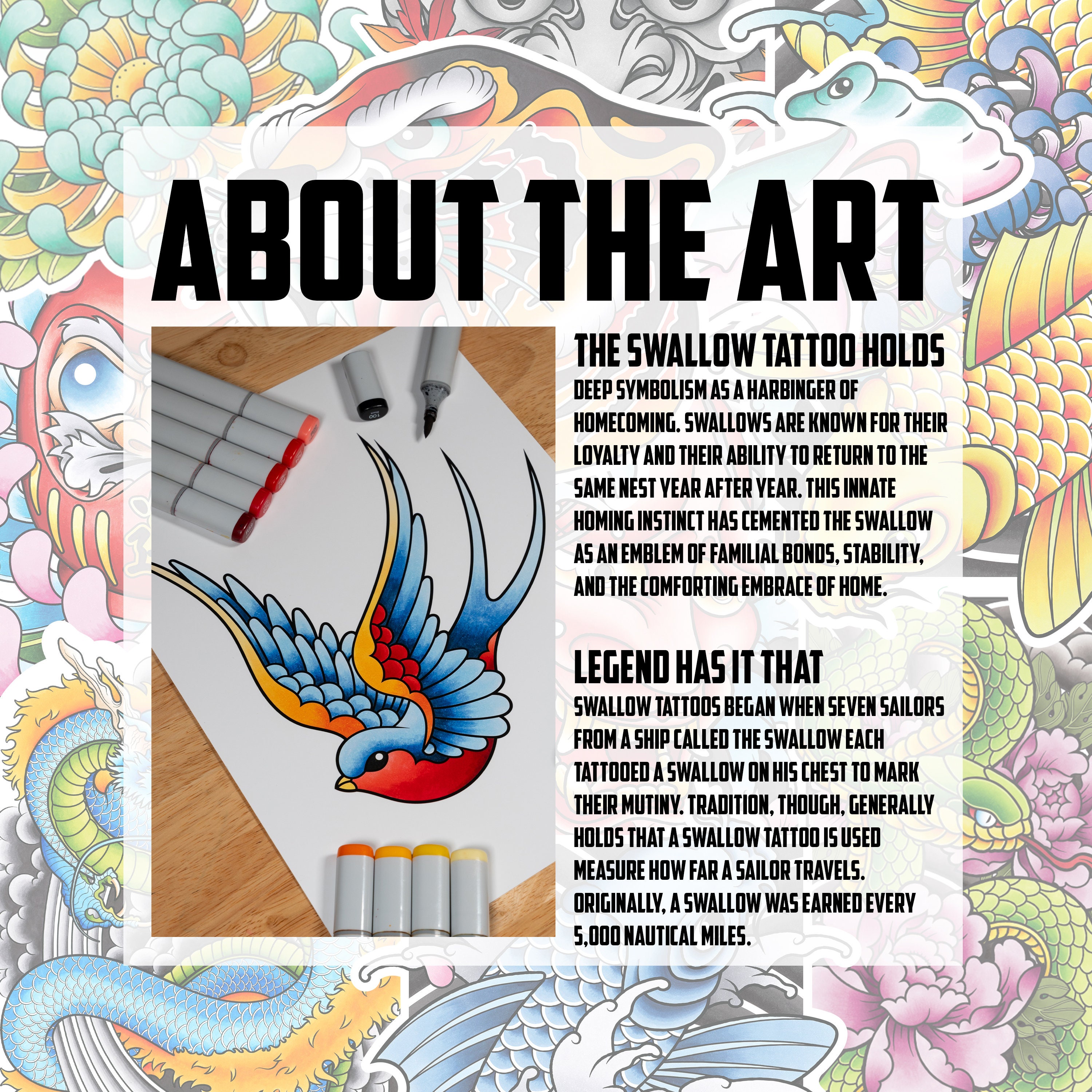 Traditional American Tattoo　ジェリースワロウ Traditional American Tattoo ジェリースワロウ BY Swallow